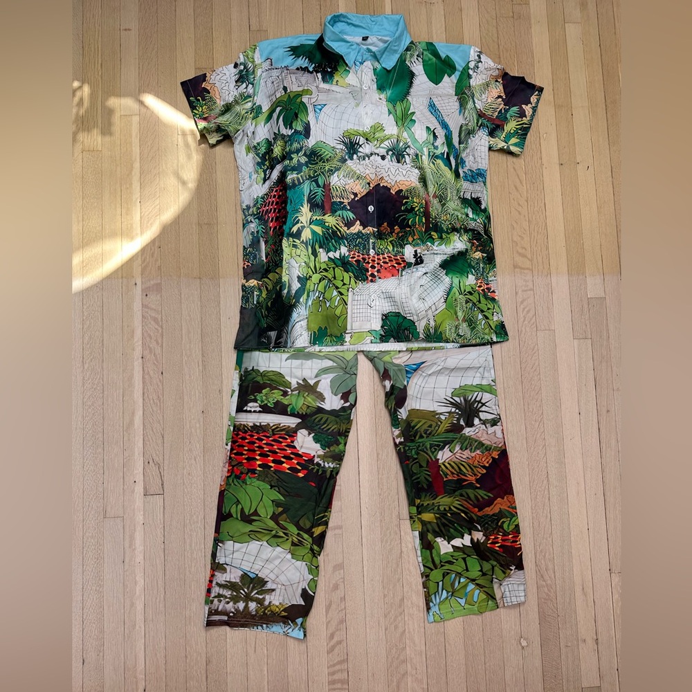 TROPICAL PRINTED SUMMER SET